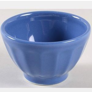 Anthropologie latte blue bowls - set of 3